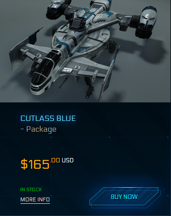 Cutlass Blue - Package