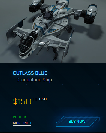 Cutlass Blue - standalone ship