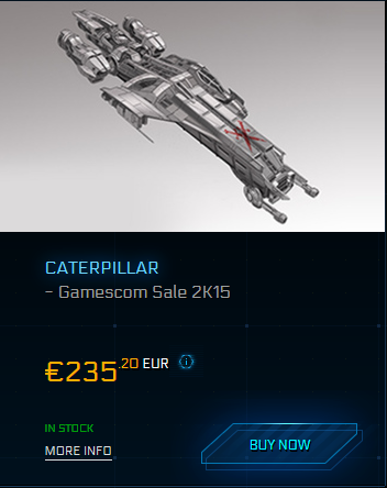 Caterpillar Gamescom Sale 2k15