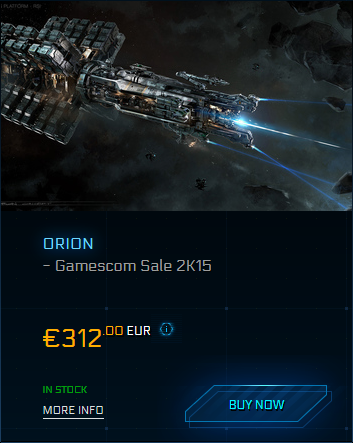 Orion - Gamescom Sale 2k15